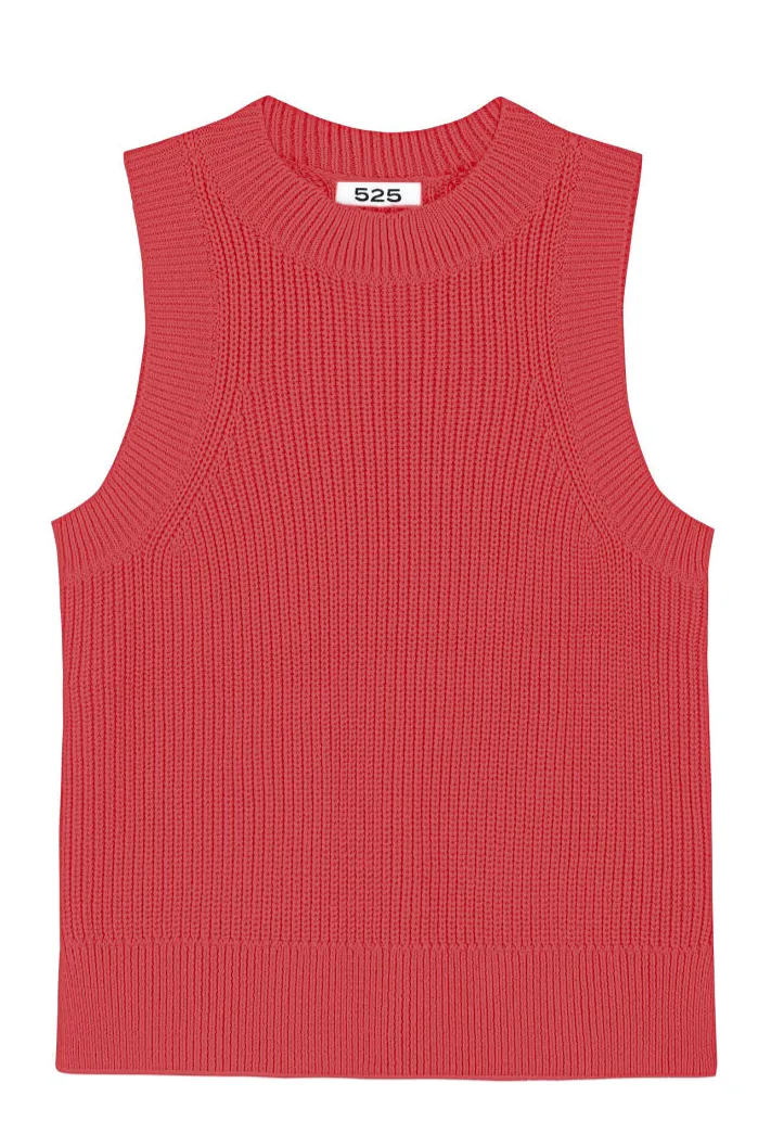 525 America Demi High Crew Neck Tank - Multiple Colors!