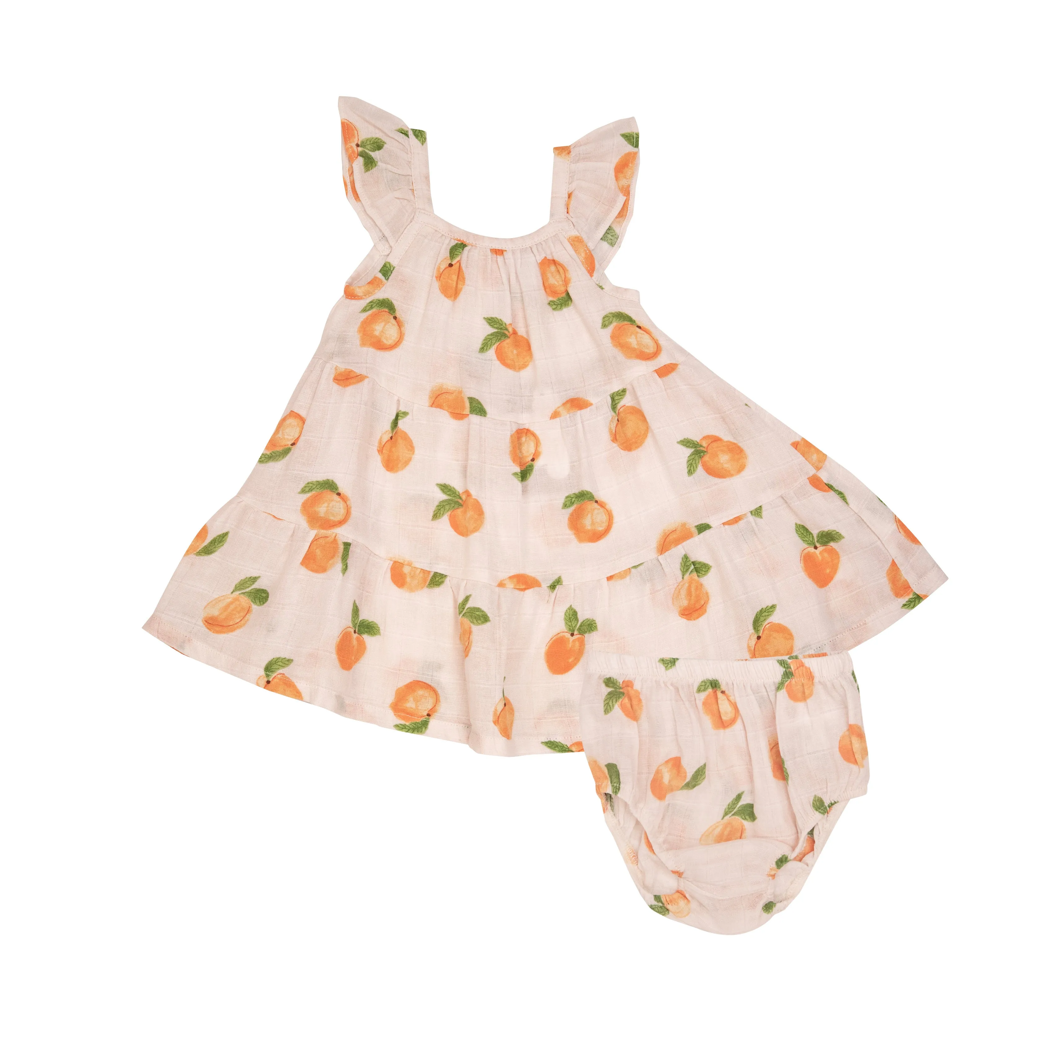 Angel Dear Twirly Sundress - Peaches