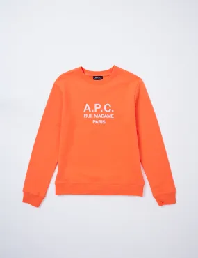 A.P.C. Rufus Sweatshirt - Coral