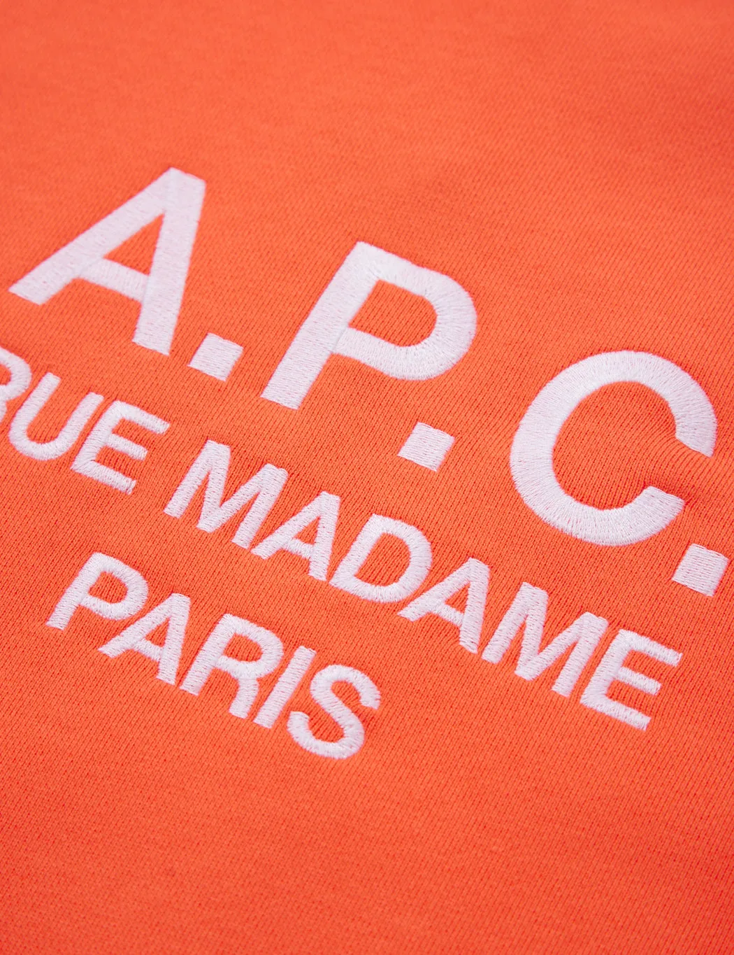 A.P.C. Rufus Sweatshirt - Coral