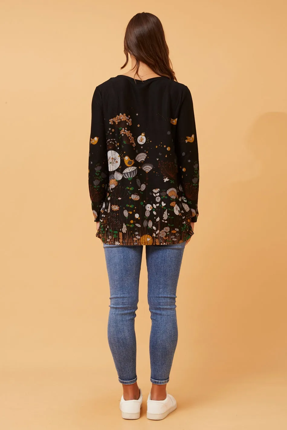 BEAU WILDLIFE PRINT TOP