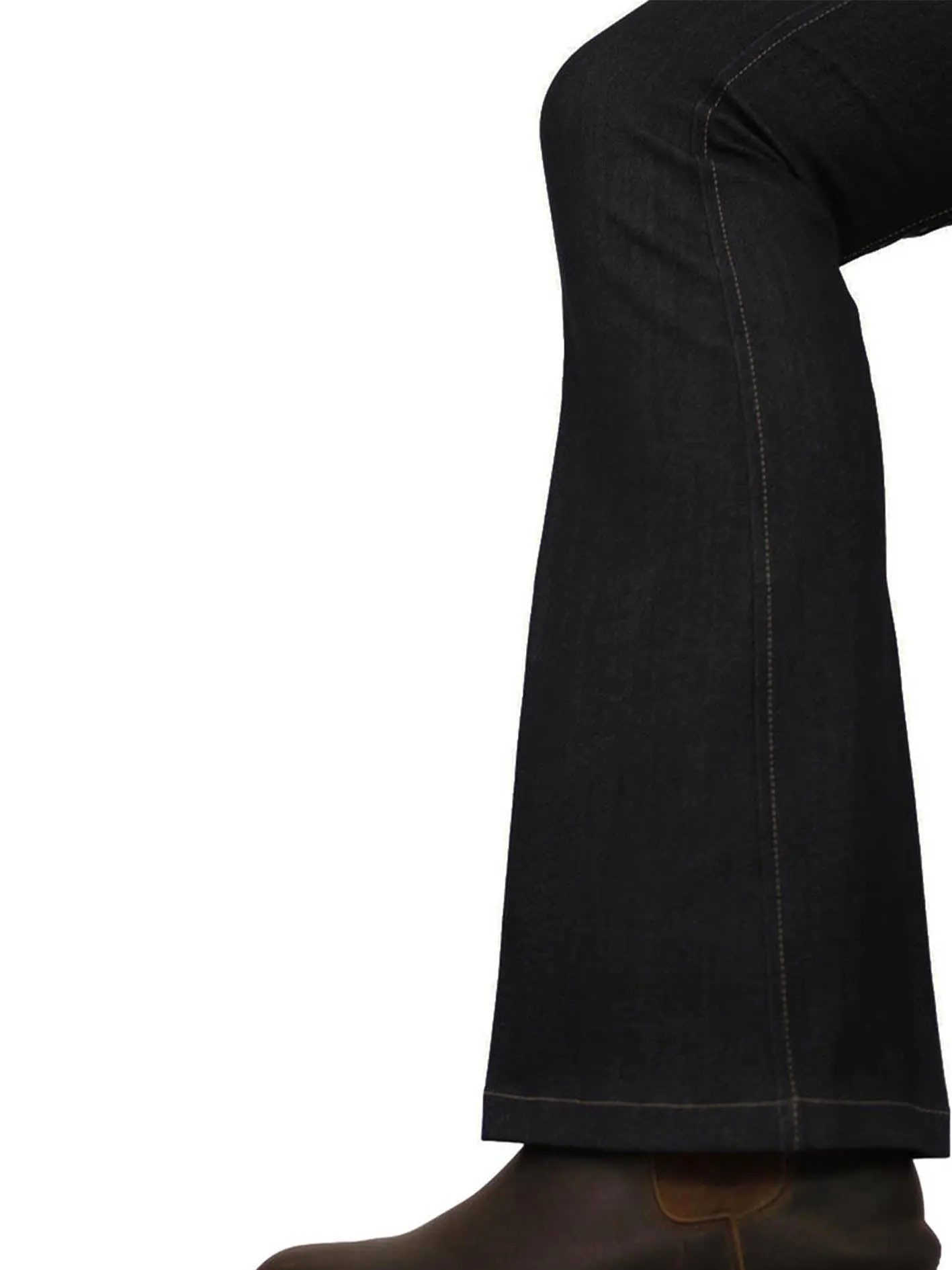 Black Denim Bootleg riding jeans