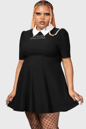 Blackest Heart Skater Dress [PLUS]