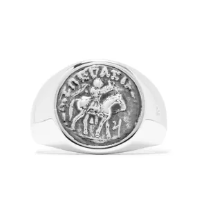 Coin Ring - 925 Sterling Silver