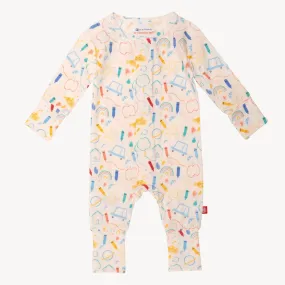 doodle pop modal magnetic convertible grow with me coverall