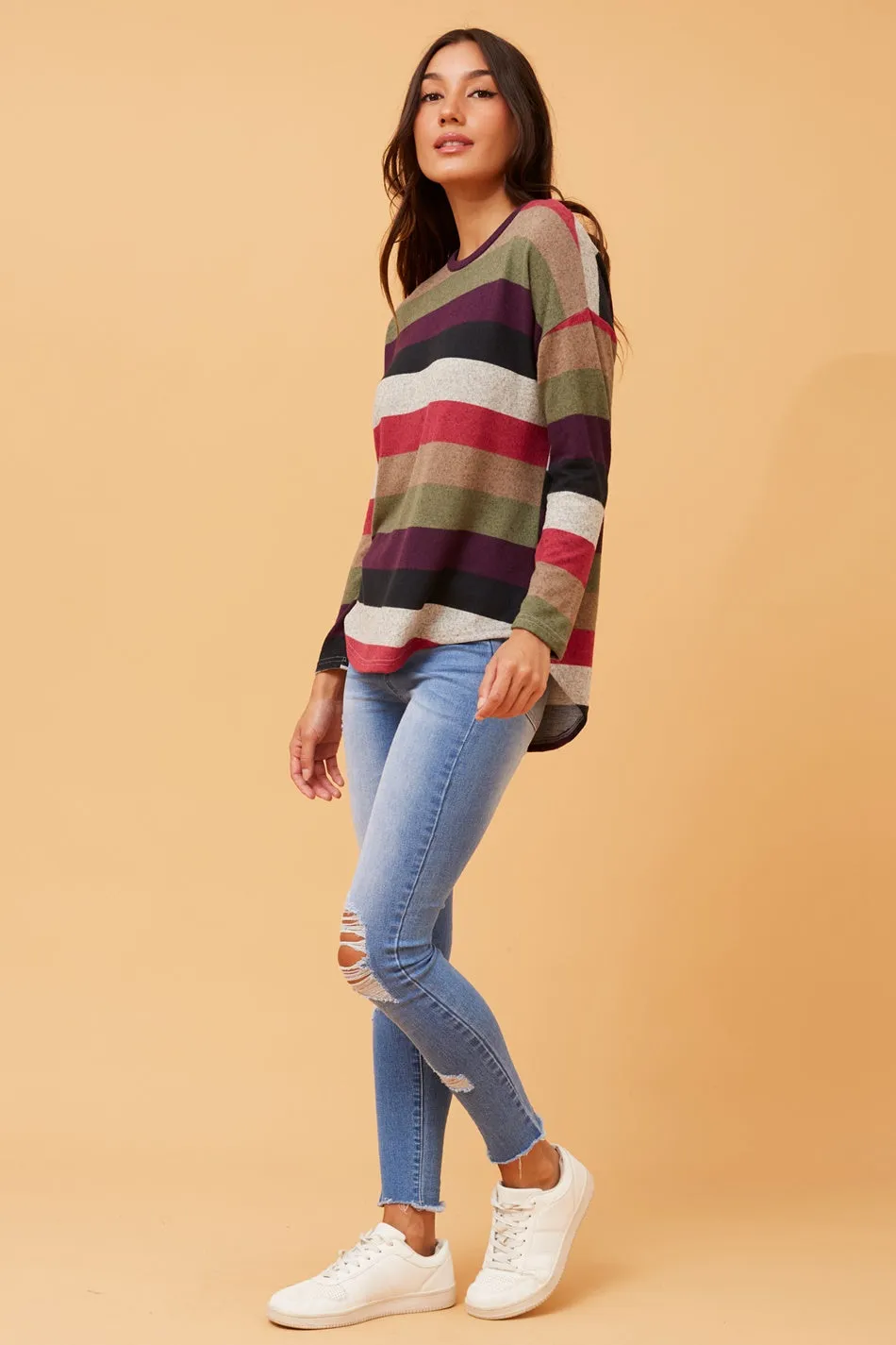 EVA STRIPED TOP