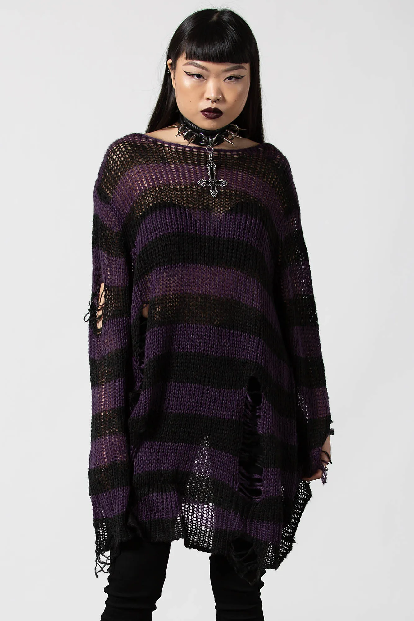 Graph Knit Sweater Resurrect