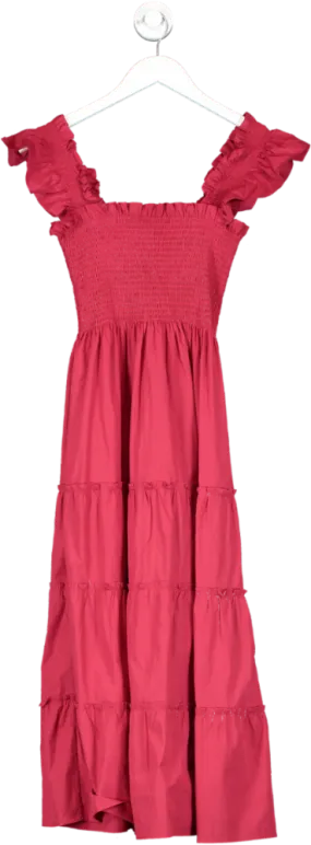 Hill House Red The Nap Dress UK XS