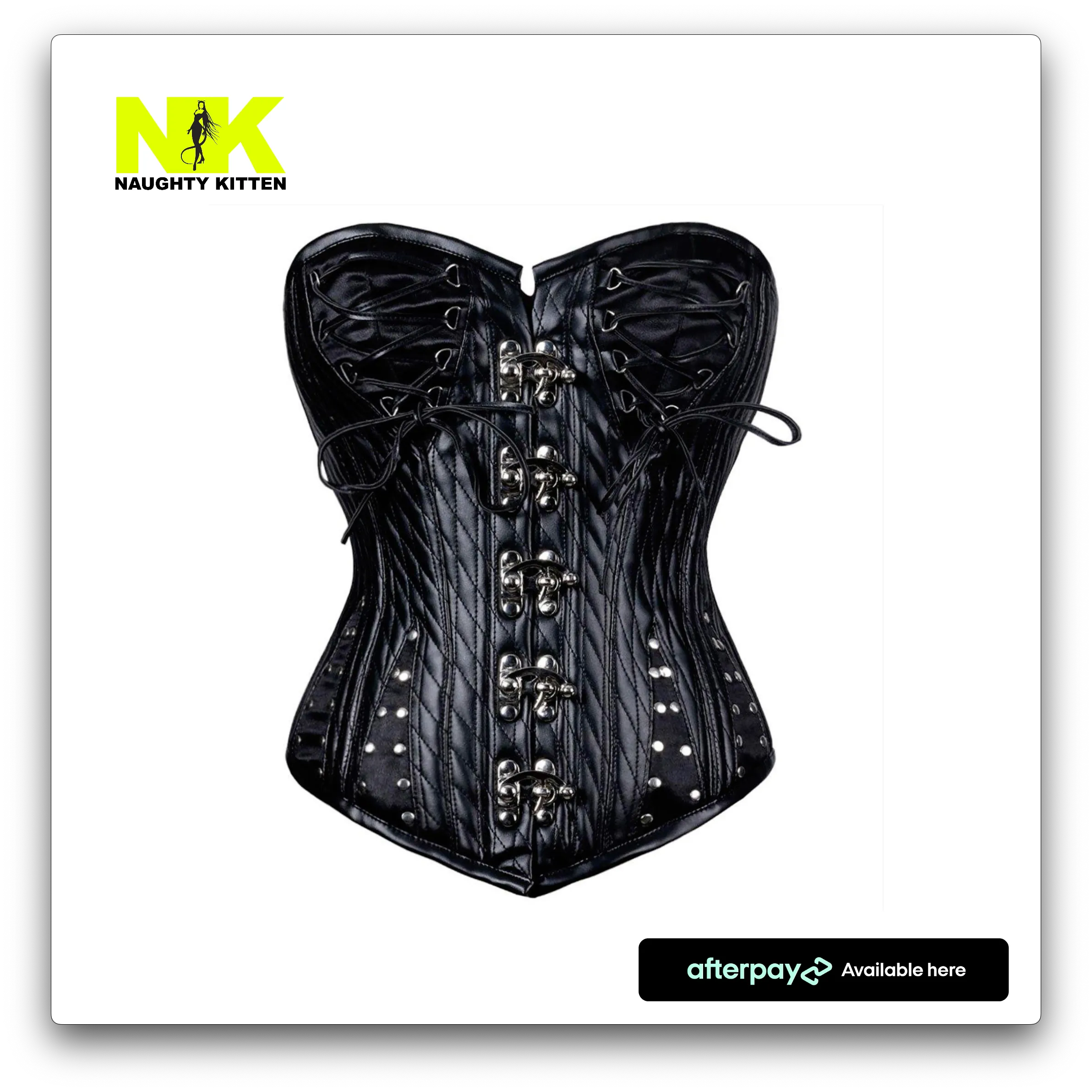 Kitten Luci-Purr Gothic Corset