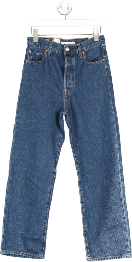 levis Ribcage Straight Ankle Jean Blue BNWT W26