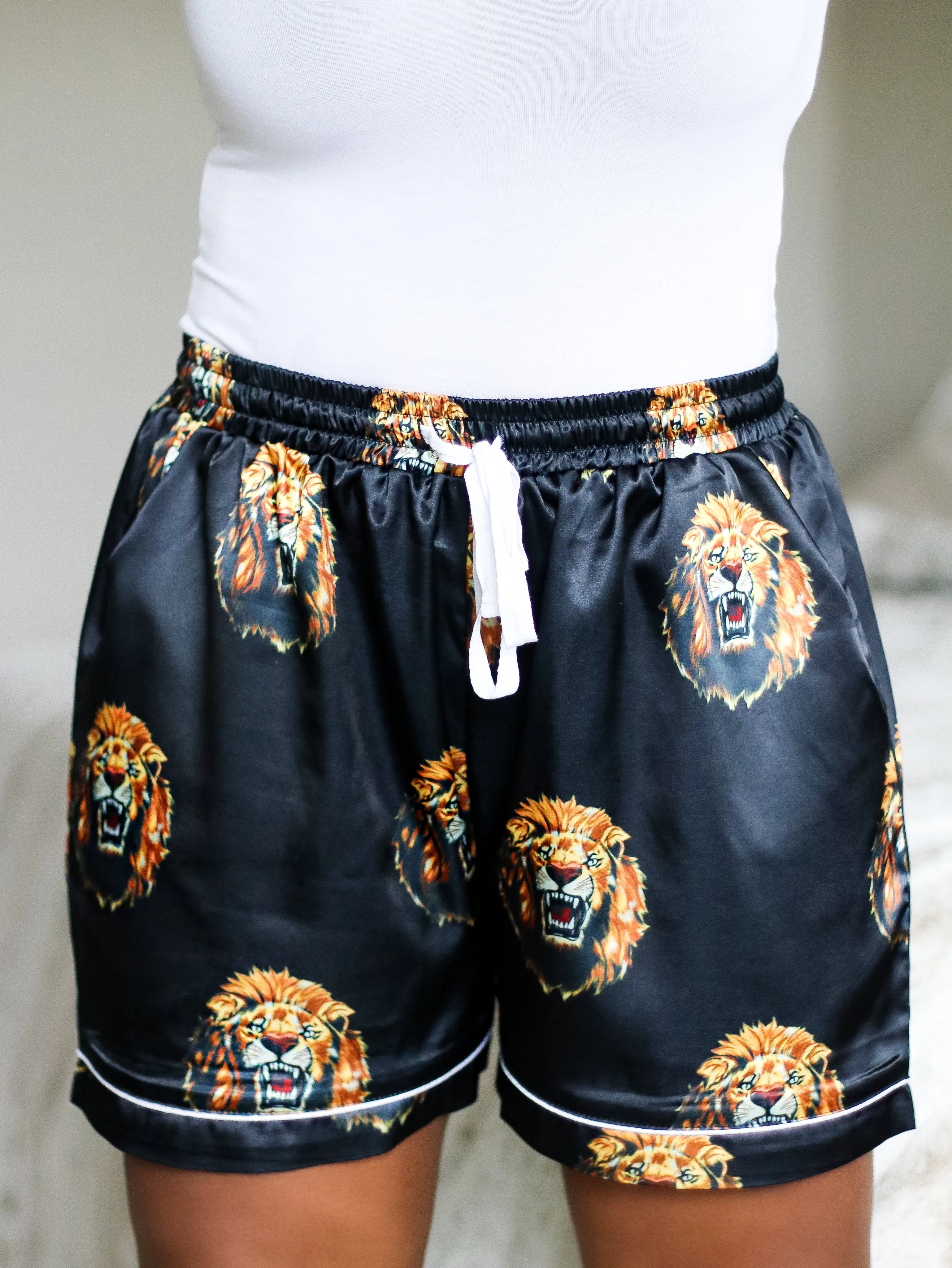 Lion Head (Isi Agu) Sleep Shorts