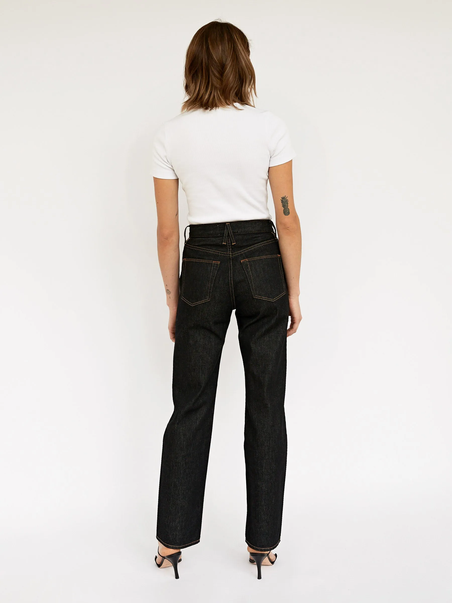 London High Rise Straight Leg Jean