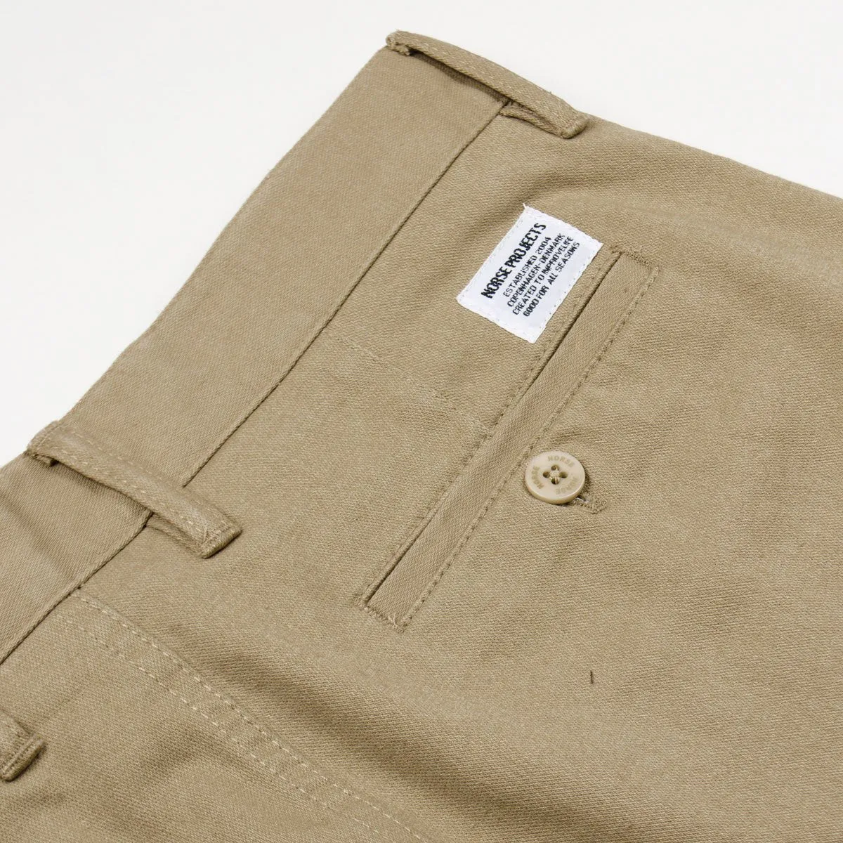 Norse Projects - Aros Heavy Chino - Utility Khaki