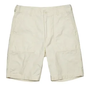 orSlow - US Army Fatigue Shorts - Ecru