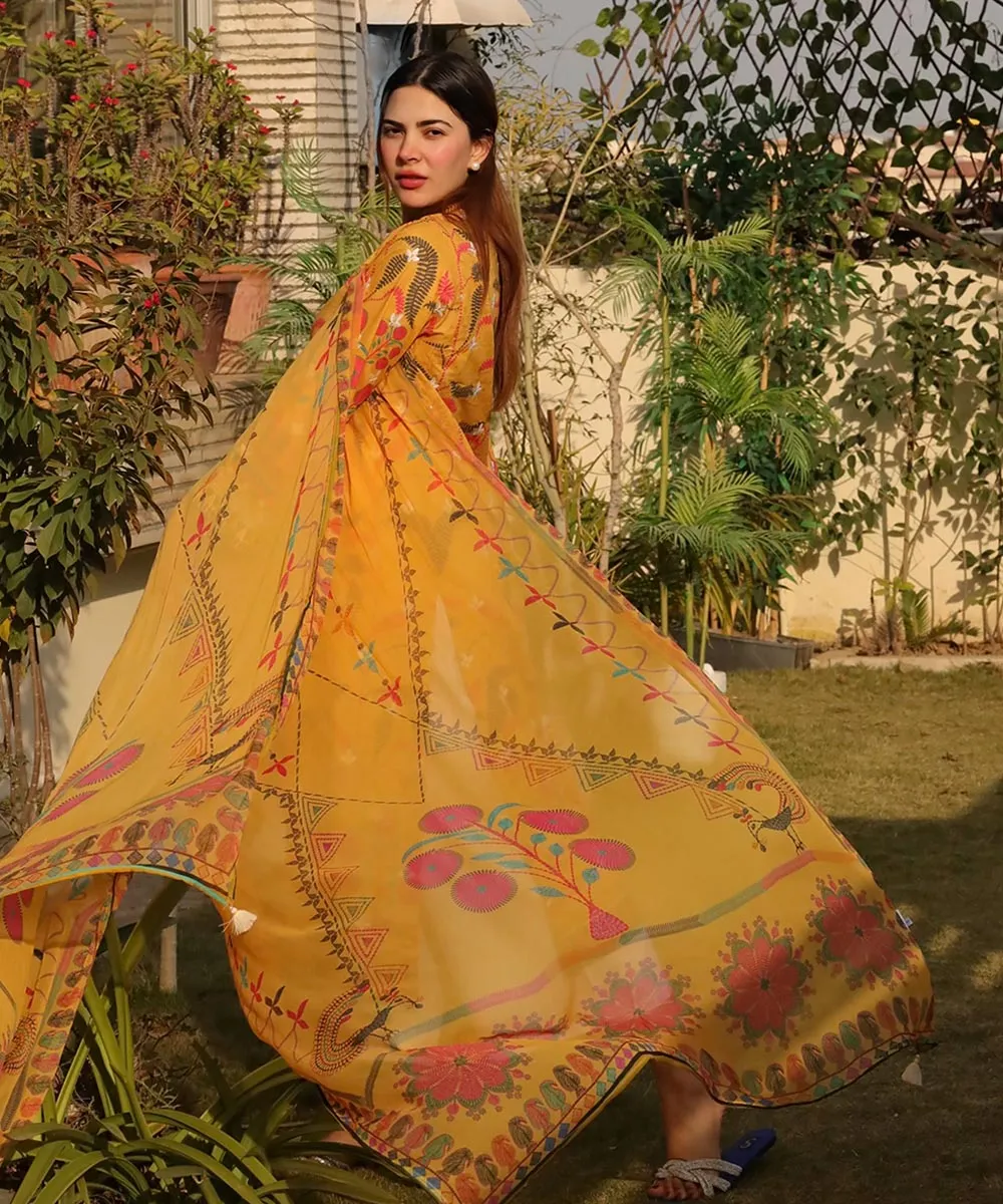 Printed Chiffon Dupatta