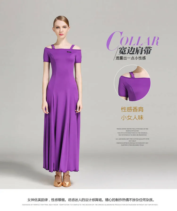 Refined Spectrum Ballroom Dress | 9003