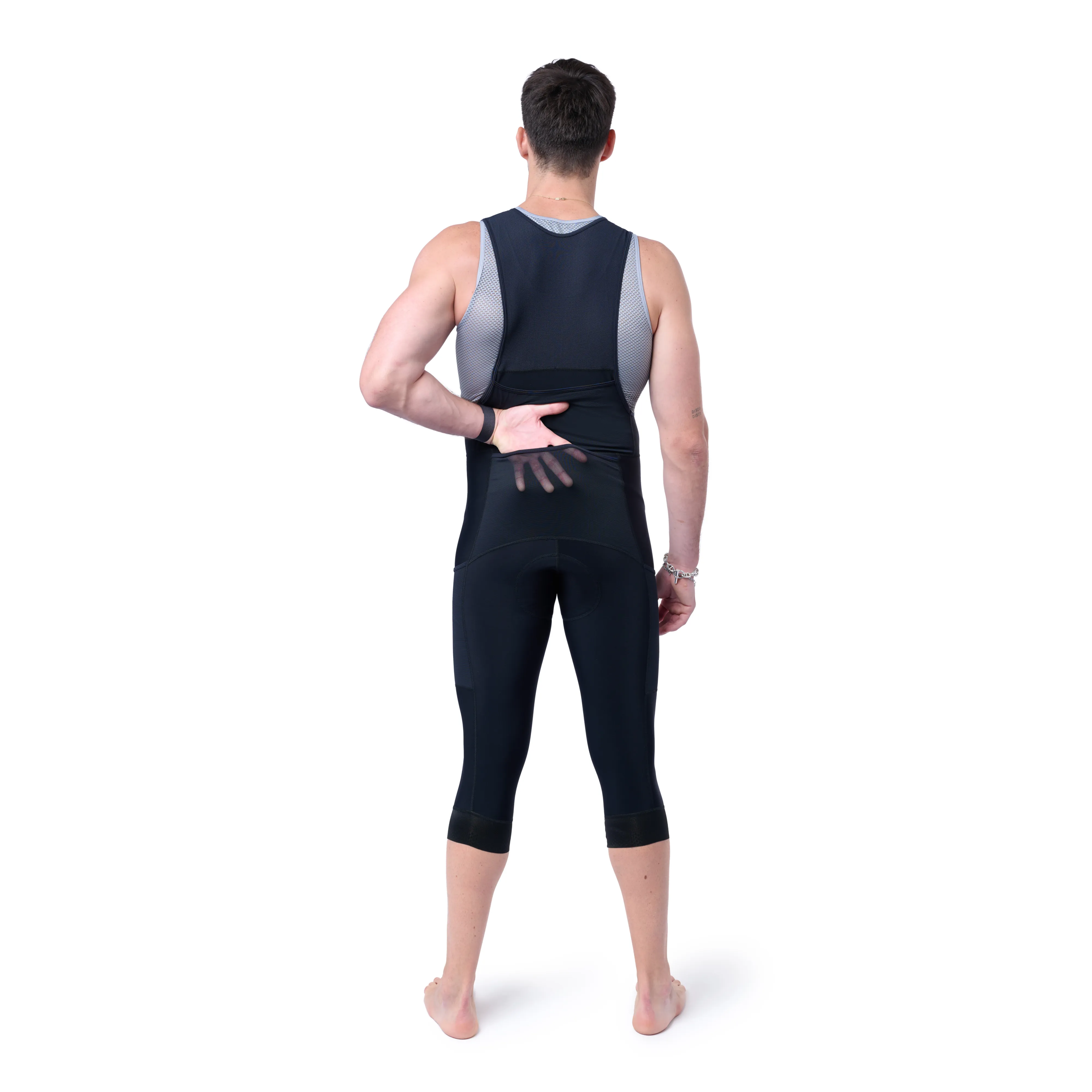 The 3/4 Cargo Winter Bib Tight with Pockets (Men's)