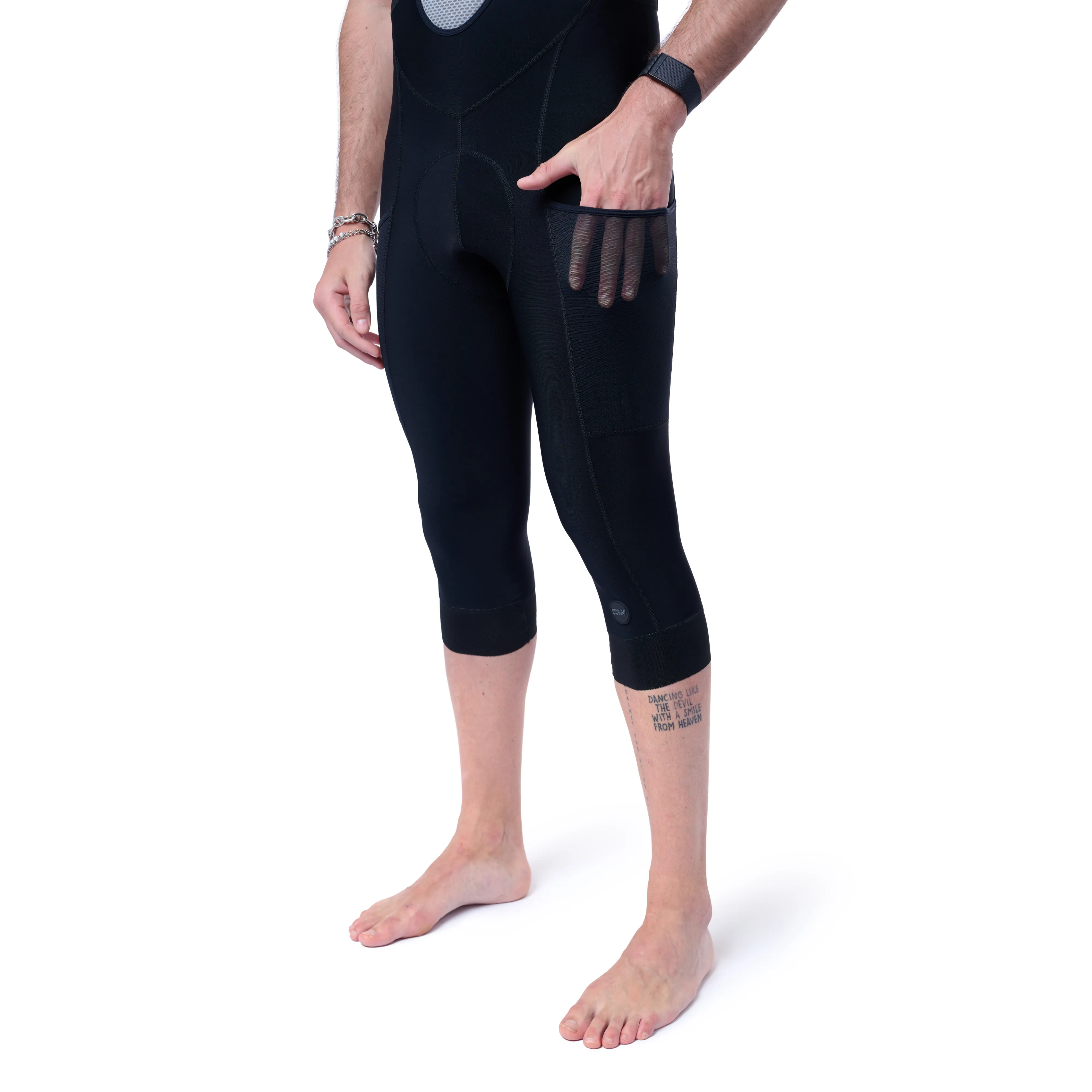 The 3/4 Cargo Winter Bib Tight with Pockets (Men's)