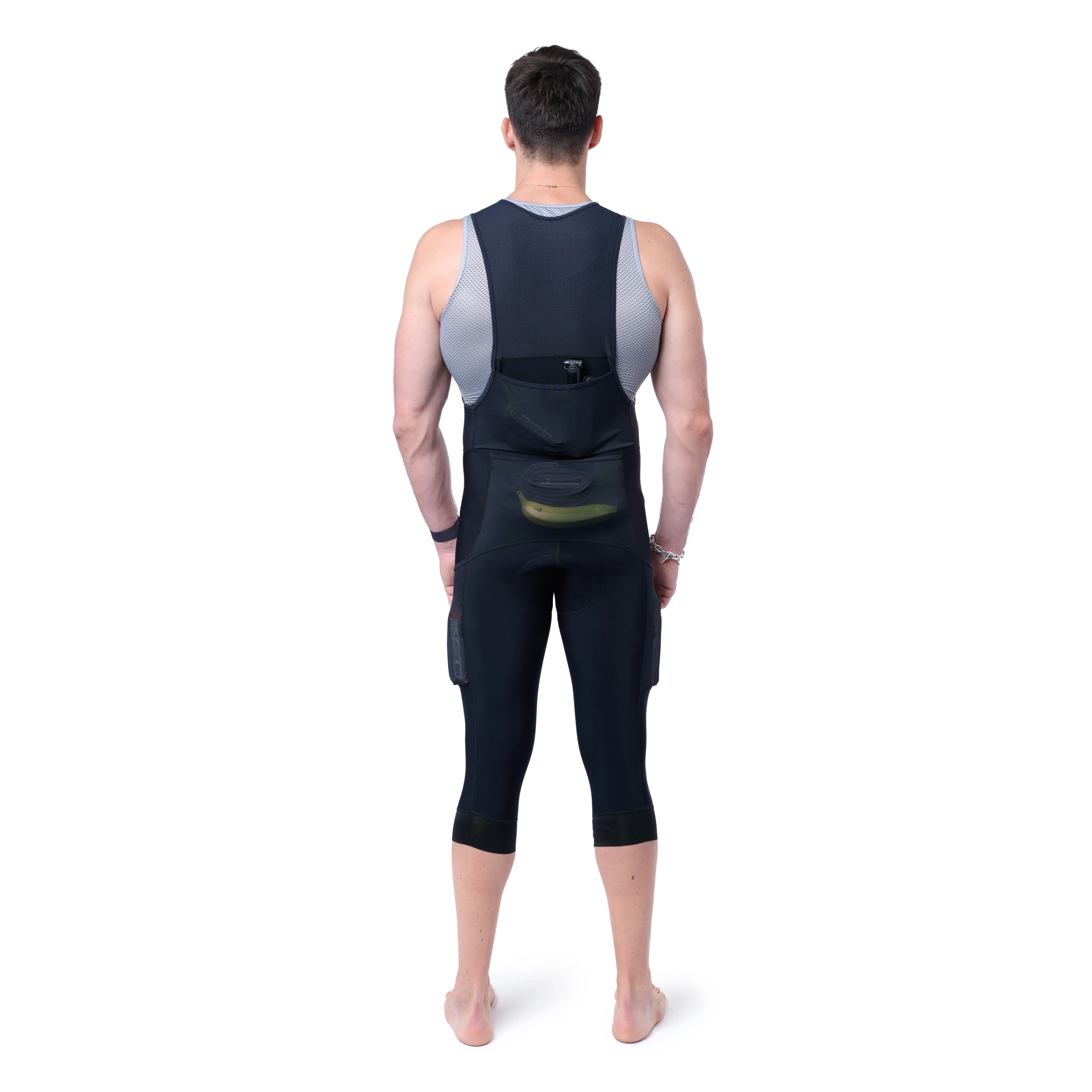 The 3/4 Cargo Winter Bib Tight with Pockets (Men's)