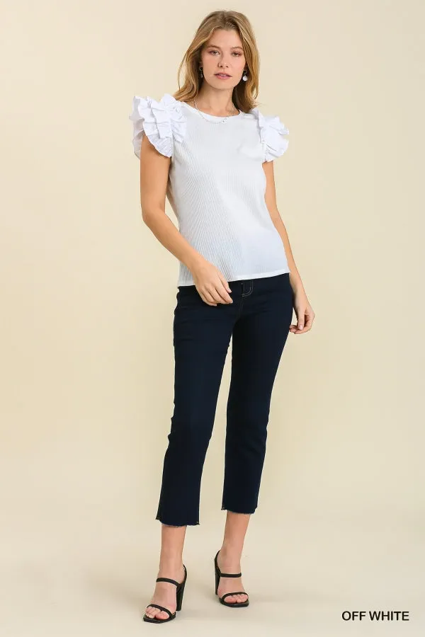 Tiered Ruffle Top