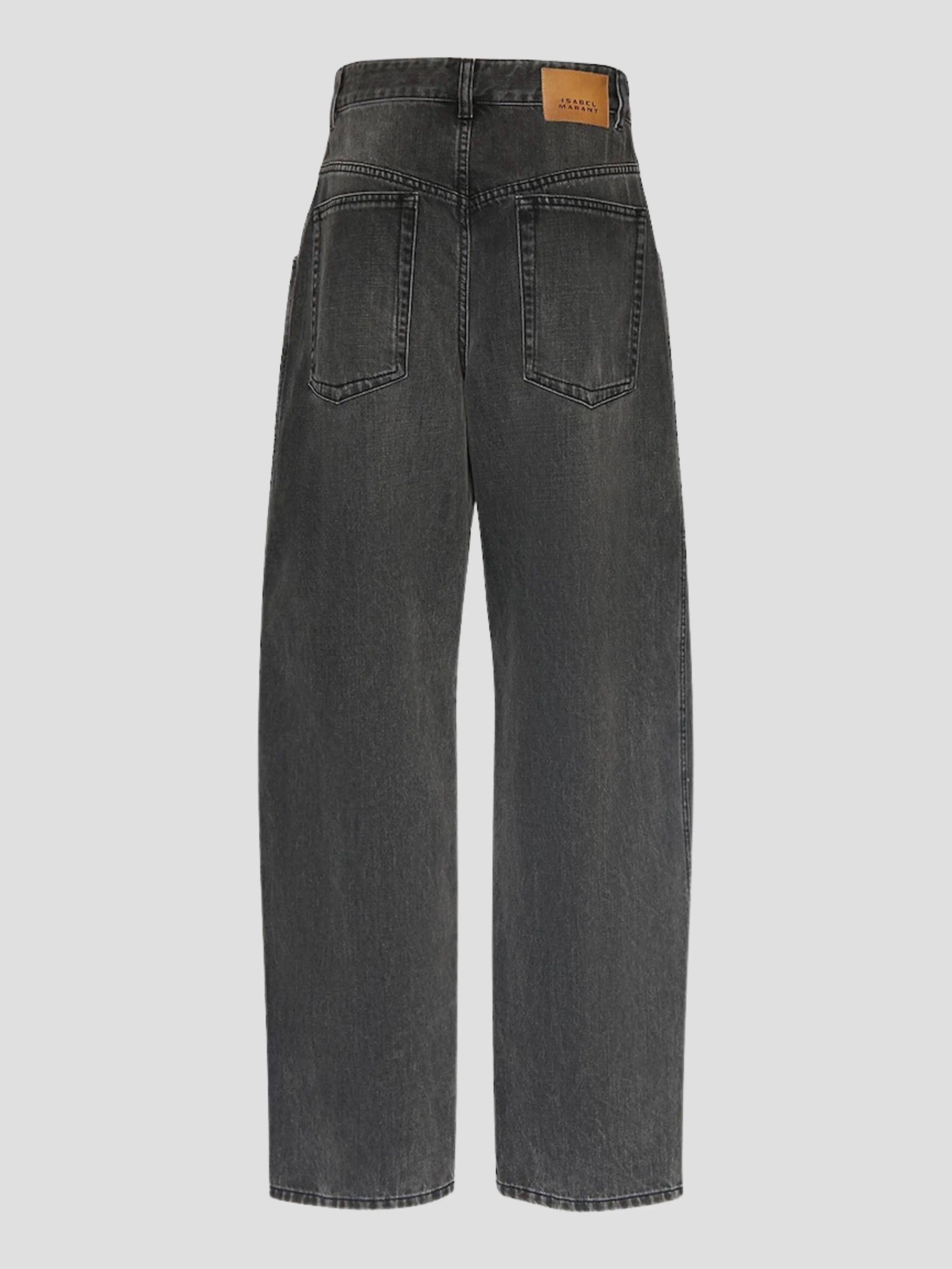 Vetan Denim Pant in Faded Black