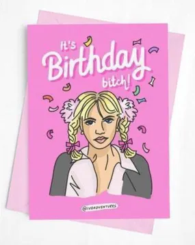 Yeah Bunny! Britney Birthday Card